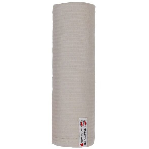 Νέο! Lodger Swaddler Seersucker βαμβακερή πάνα 70x70 cm Steel SWS 108