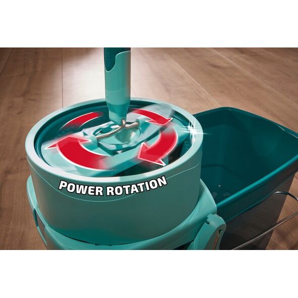 LEIFHEIT Gridas uzkopsanas komplekts Clean Twist M Ergo + gr. mazg. lidz. Power Cleaner 1L 52127