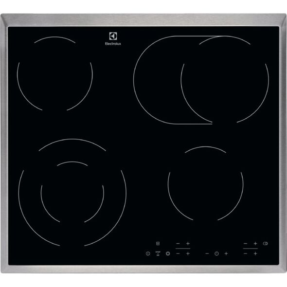 Akcija! Electrolux keramiskā  plīts  virsma EHF6346XOK