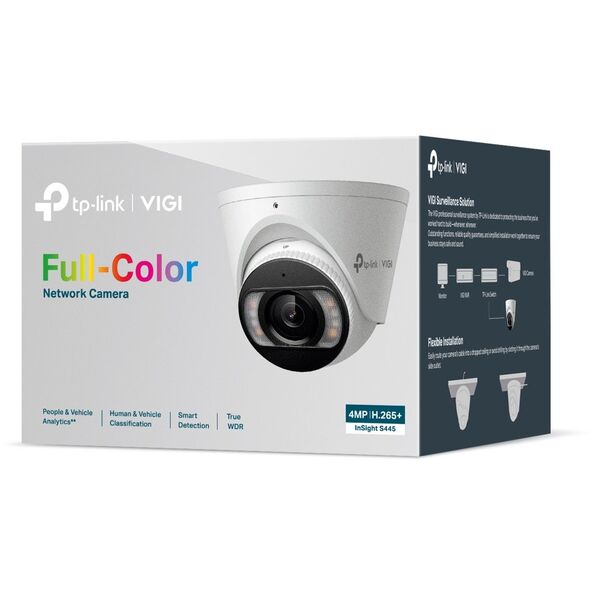 TP-Link INSIGHT S445 Wieżyczka Kamera bezpieczeństwa IP Zewnętrzna 2688 x 1520 px Sufit