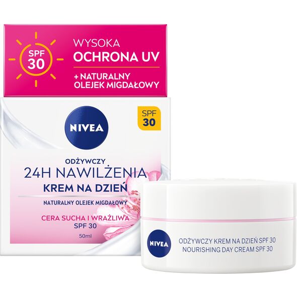 NIVEA_Θρεπτική κρέμα ημέρας για ξηρή και ευαίσθητη επιδερμίδα 50 ml