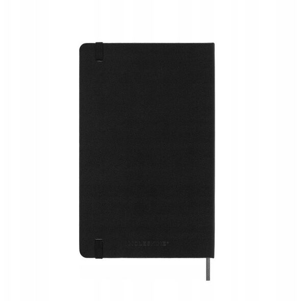 Kalendarz tygodniowy MOLESKINE bez dat, L, twarda oprawa, 13x21cm, czarny