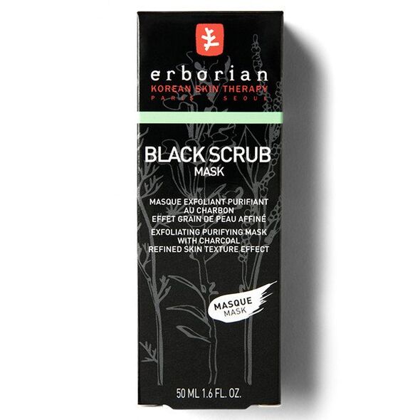 ERBORIAN_Black Scrub Mask μάσκα καθαρισμού 50ml