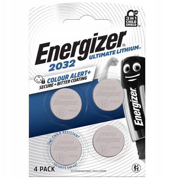 Bateria specjalistyczna ENERGIZER Ultimate Lithium, CR2032, 3V, 4szt.