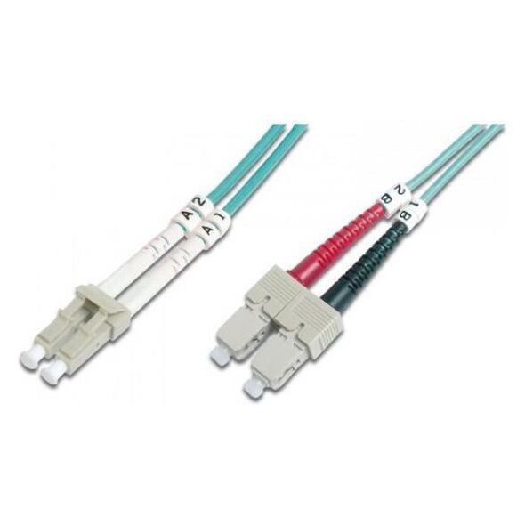 Intellinet Network Solutions Światłowód krosowy LC-SC duplex 3m 50/125 OM3 wielomodowy (302723)