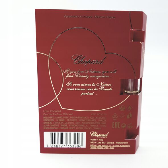 Chopard Chopard, Love Chopard, Eau De Parfum, For Women, 10 ml For Women