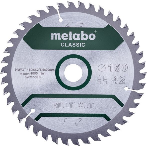 Metabo Metabo MultiCutClassic 160x20 42 FZ/TZ 10