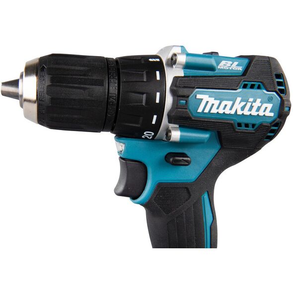 Makita DDF487RFE3 κατσαβίδι με τροφοδοσία/κρουστικό κατσαβίδι 1700 RPM Μαύρο, Μπλε, Ατσάλι