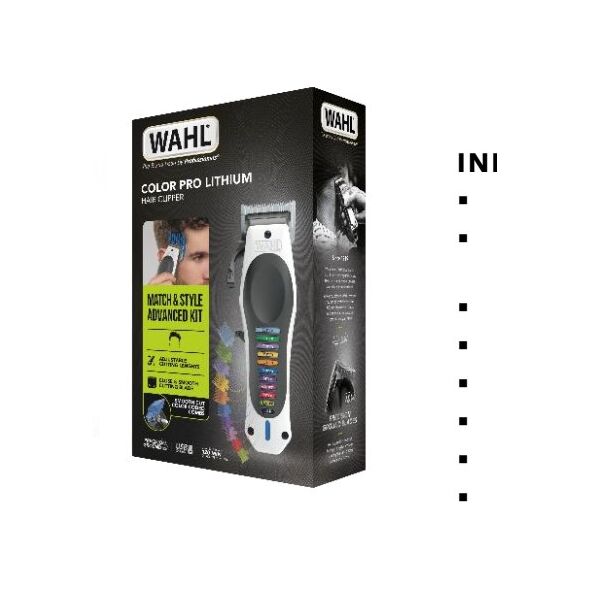 Wahl 3028048 κουρευτική μηχανή Μαύρο, Λευκό 10 Λιθίου-ιόντων (Li-Ion)