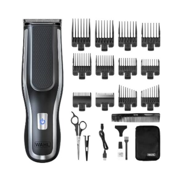 Wahl Self-Clip 360 Μαύρο, Ασημί Λιθίου-ιόντων (Li-Ion)