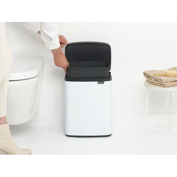 Κάδος απορριμμάτων BRABANTIA Bo 12l Λευκό 222467