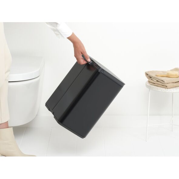 Κάδος απορριμμάτων BRABANTIA Bo 12l Μαύρο Ματ 230363