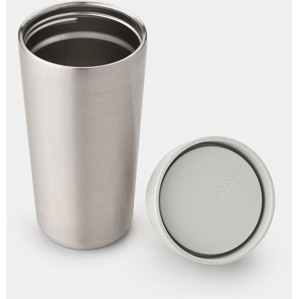 BRABANTIA Κούπα θερμός Make &amp| Take 0.36 L ανοιχτό γκρι 228704
