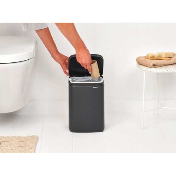 Κάδος απορριμμάτων BRABANTIA Bo 4L Mineral Infinite Gray 233708