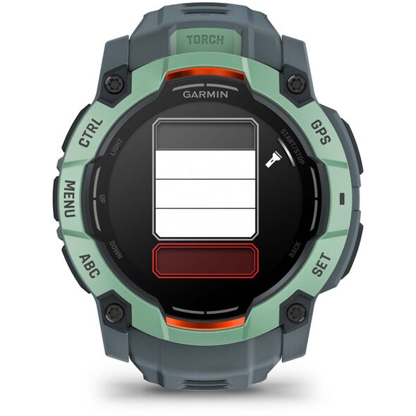 Garmin Instinct 3 50mm AMOLED λυκόφως/νέο τροπικό