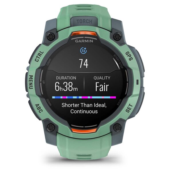Garmin Instinct 3 45mm AMOLED λυκόφως/νέο τροπικό