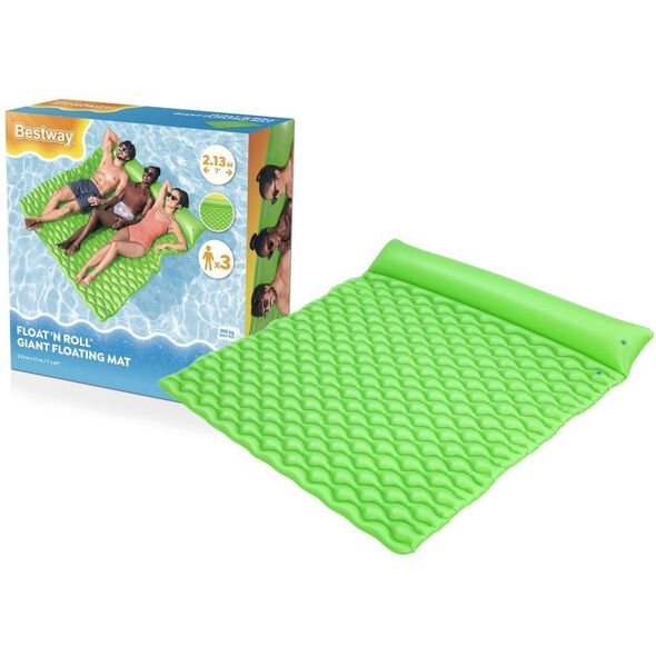 Dmuchany Materac Do Pływania Trzyosobowy Bestway 213 x 170 x 21 cm 44106 Bestway
