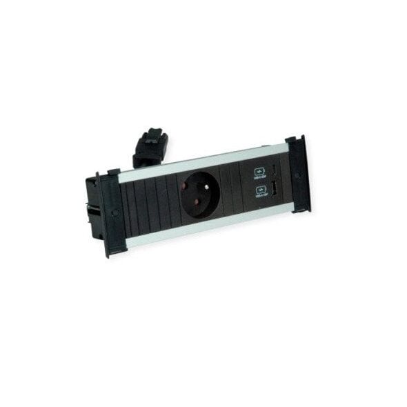 BACHMANN KAPSA S 1xUTE 1xUSB A&C 22W, 0.2m GST18 Francja
