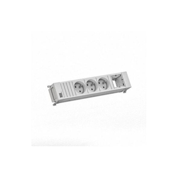 BACHMANN POWER FRAME 3xUTE 1xCM 0.2m GST18 RAL9010