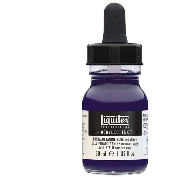 Proff. acrylic ink 30ml phtalo blue, red shape 314