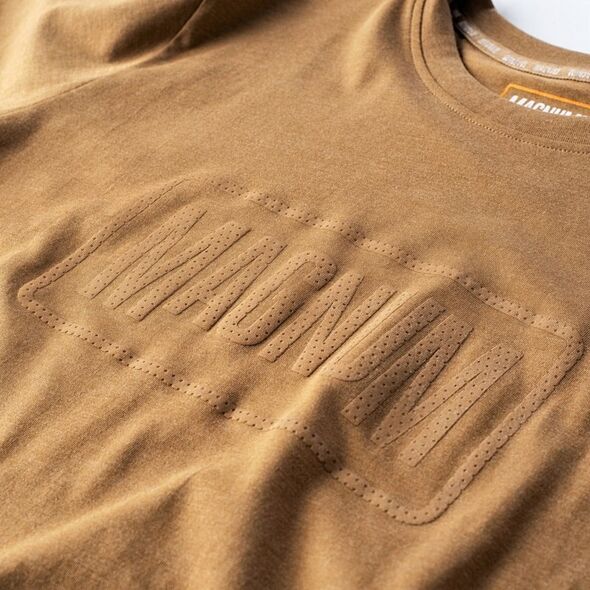Magnum KOSZULKA MAGNUM ESSENTIAL T-SHIRT 2.0 ERMINE MELANGE S