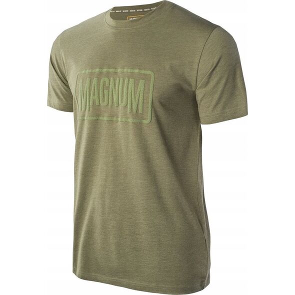 Magnum KOSZULKA MAGNUM ESSENTIAL T-SHIRT 2.0 OLIVINE MELANGE M