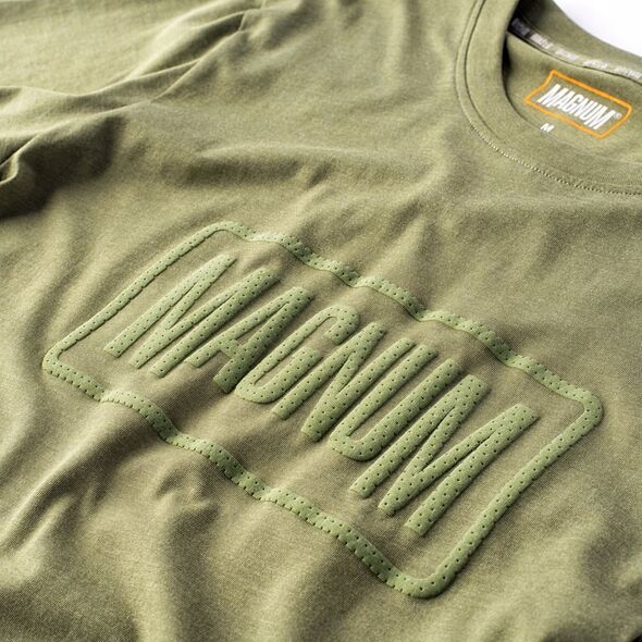 Magnum KOSZULKA MAGNUM ESSENTIAL T-SHIRT 2.0 OLIVINE MELANGE M