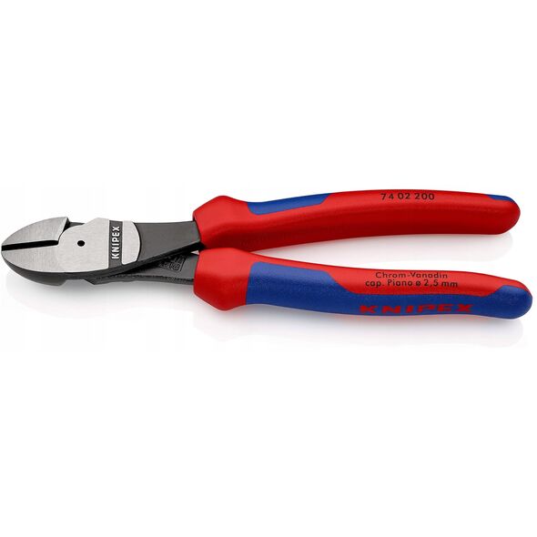 KNIPEX Kraft-Seitenschneider 200 mm. Comfort Griffe