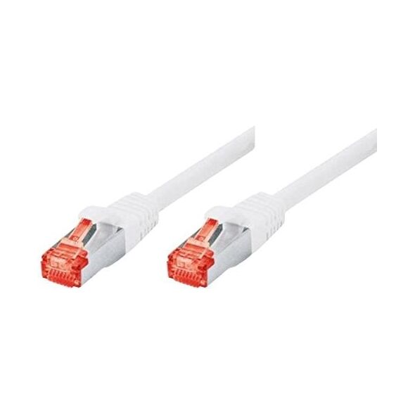 Telegärtner Patchkabel, S/FTP, PiMF, Cat 6A (ISO/IEC), biały, 0,5 m (L00000A0130)