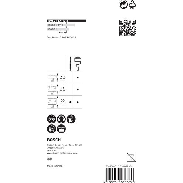 Bosch Adapter do systemów pił otwornic EXPERT Power Change Plus 11 mm