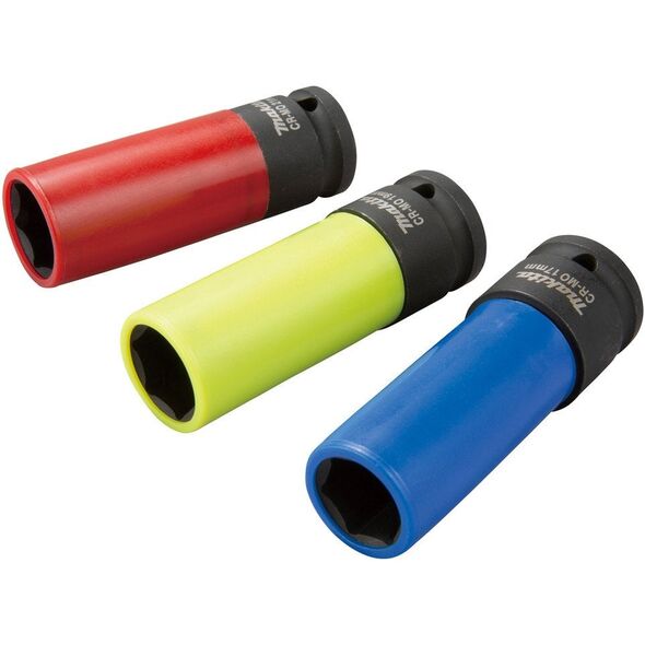 Σετ κεφαλών περιστροφής Makita 3 τεμαχίων MAKITA 1/2&quot| E-12354