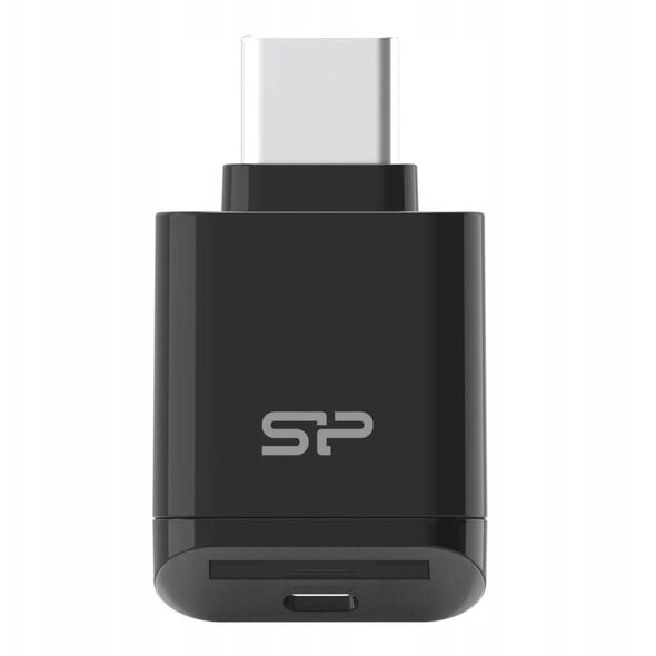 Αναγνώστης καρτών μνήμης Silicon Power USB-C 3.2 Gen 1 microSD μαύρο