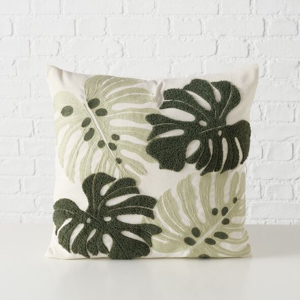 Διακοσμητικό μαξιλάρι με monstera DUBIA, 45 x 45 cm