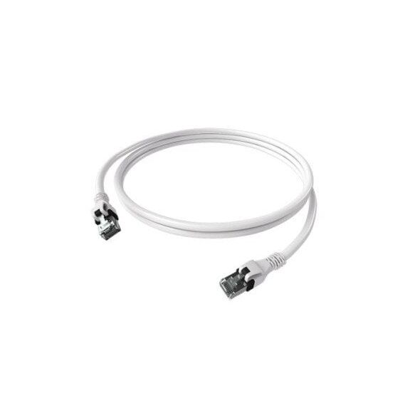 EasyLan DualBoot PushPull Patch Cable Cat.6A (Class EA), S/FTP, RJ45 / RJ45, biały, 1,5 m