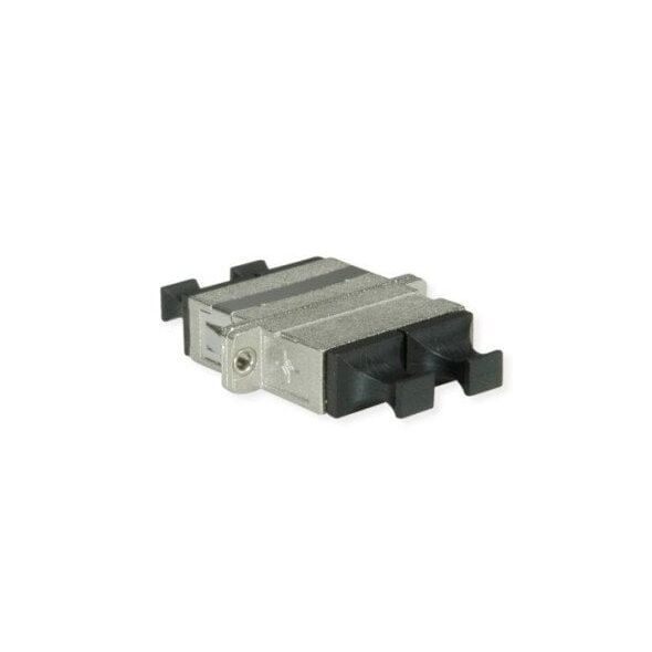 Adapter TELEGRTNER SC Duplex, wielomodowy i jednomodowy, tuleja ceramiczna, obudowa metalowa