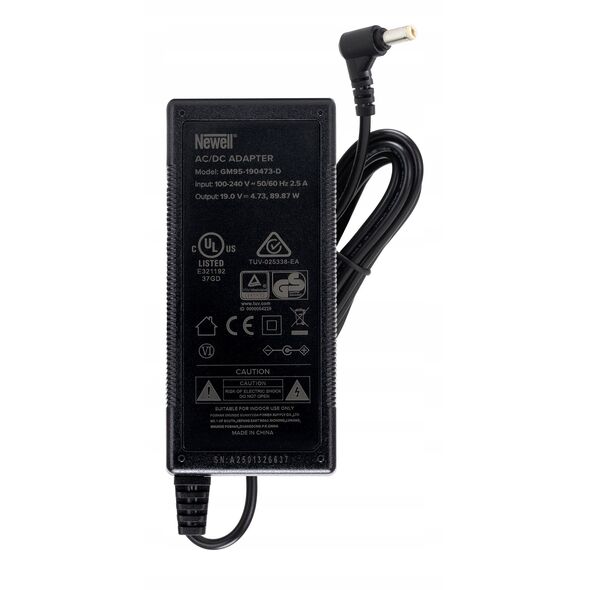 Zasilacz sieciowy Newell 19 V / 4,73 A, wtyk DC 5,5 / 2,1 mm