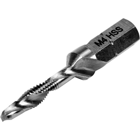 Yato `Τρυπάνι-βρύση M2 HSS, M4 HEX 1/4", μήκ. 39 mm