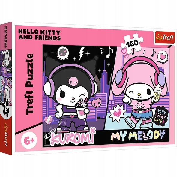 PUZZLE 160 Kuromi κυβερνά /Hello Kitty 15430