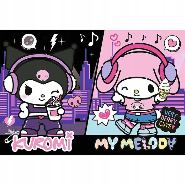 PUZZLE 160 Kuromi κυβερνά /Hello Kitty 15430