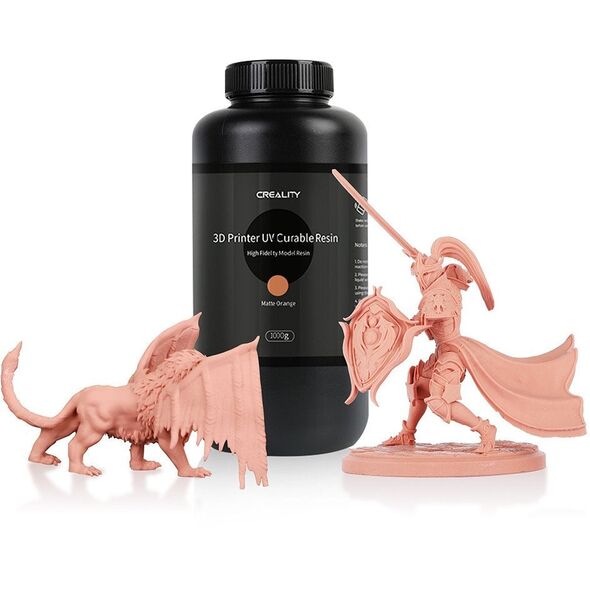 Ρητίνη Creality Υψηλής Πιστότητας Μοντέλο, 1kg, ματ πορτοκαλί (3302020093)