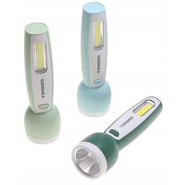 Φακός επαναφορτιζόμενος LED COB TS-2251 Tiross
