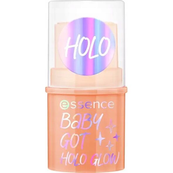 Essence Baby Got Holo Glow Rozświetlacz W Sztyfcie 5g Holy Apricotly (10)