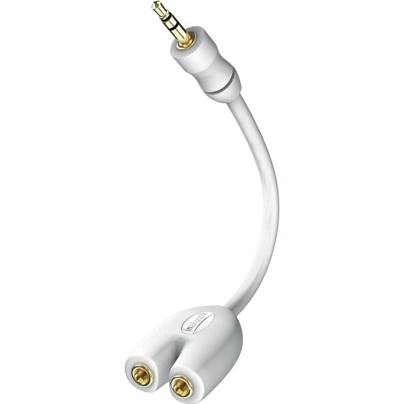 Kabel Inakustik 0.1m biały (00310302)