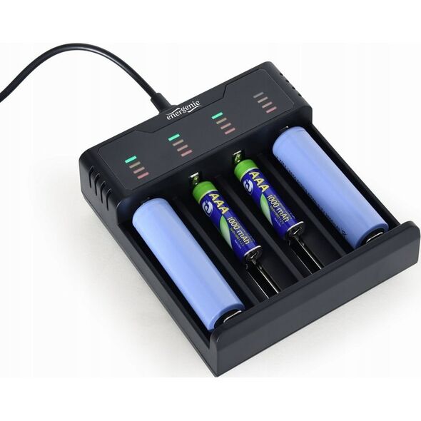 Ładowarka Gembird ŁADOWARKA DO AKUMULATORÓW BATERII OGNIW AA I AAA R03 R6 ENERGENIE