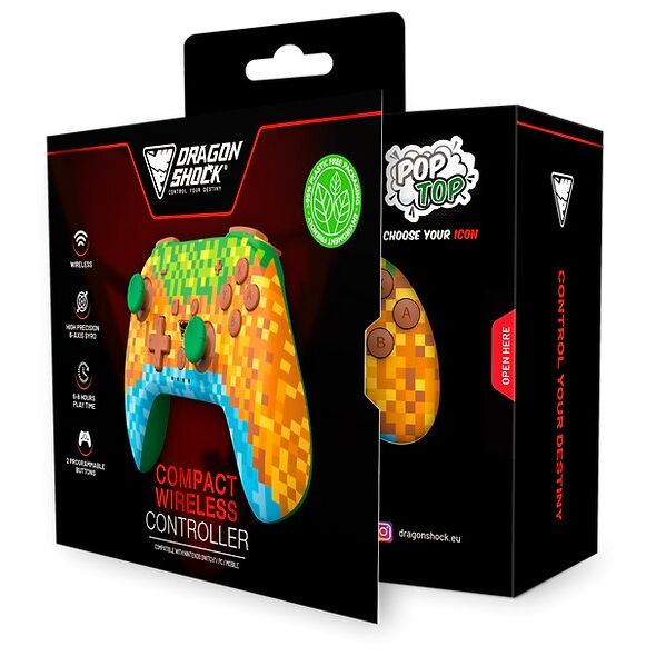 Pad Canyon Dragonshock Controller Poptop Wireless Cubes Switch 14034510 5425025593835
