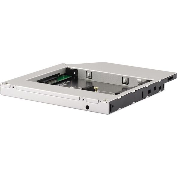 Kieszeń Gembird ramka 5.25 - M.2 SSD w miejsce CD/DVD 12.7mm (A-SATA12M2-01)