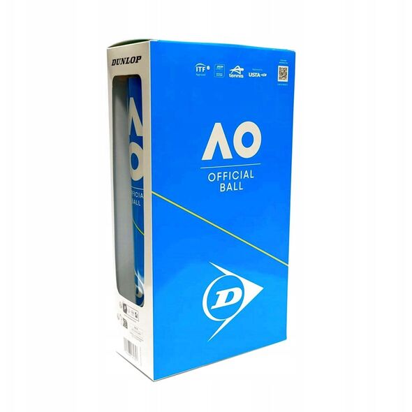 Μπάλες τένις DUNLOP AUSTRALIAN OPEN GrandSlam 2x4-tube ITF