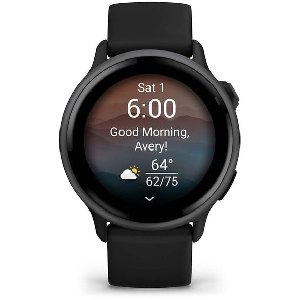 Έξυπνο ρολόι Garmin Vivoactive 6 010-02985-00 Μαύρο/Slate