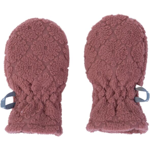 Lodger Mittens Folklore Fleece bērnu cimdiņi  Rosewood  0-12m MTF 625_0-12
