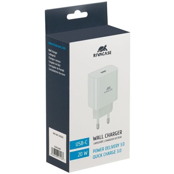 MOBILE CHARGER WALL/WHITE PS4101 W00 RIVACASE